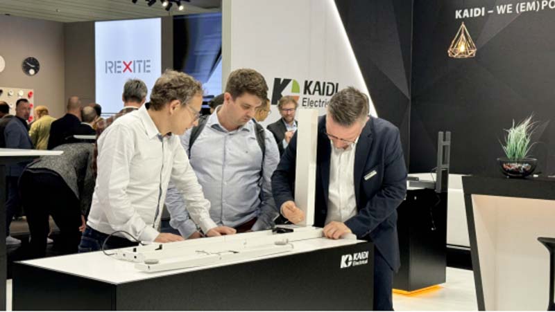 ORGATEC 2024  When the Cologne Furniture Fair is underway, Kaidi shares are brilliantly presented!244